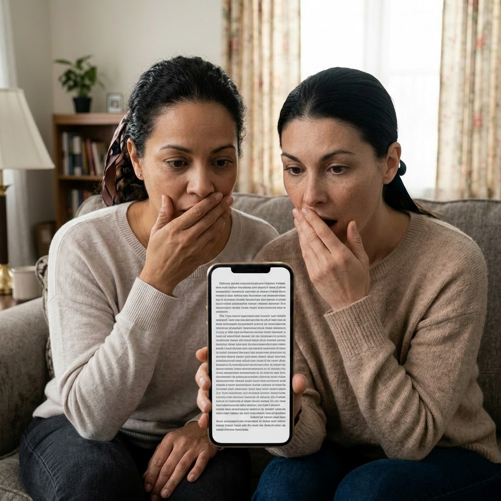 Mujeres leyendo un cuento de sweet realities